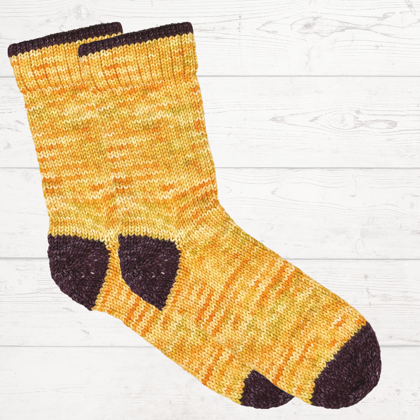 Daffodil - A variegated hand dyed yarn