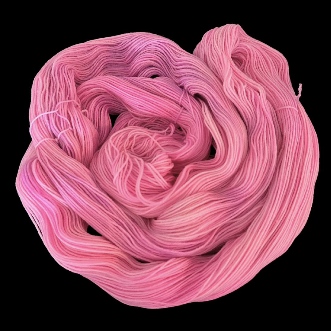 Strawberry Sorbet - A variegated hand dyed yarn