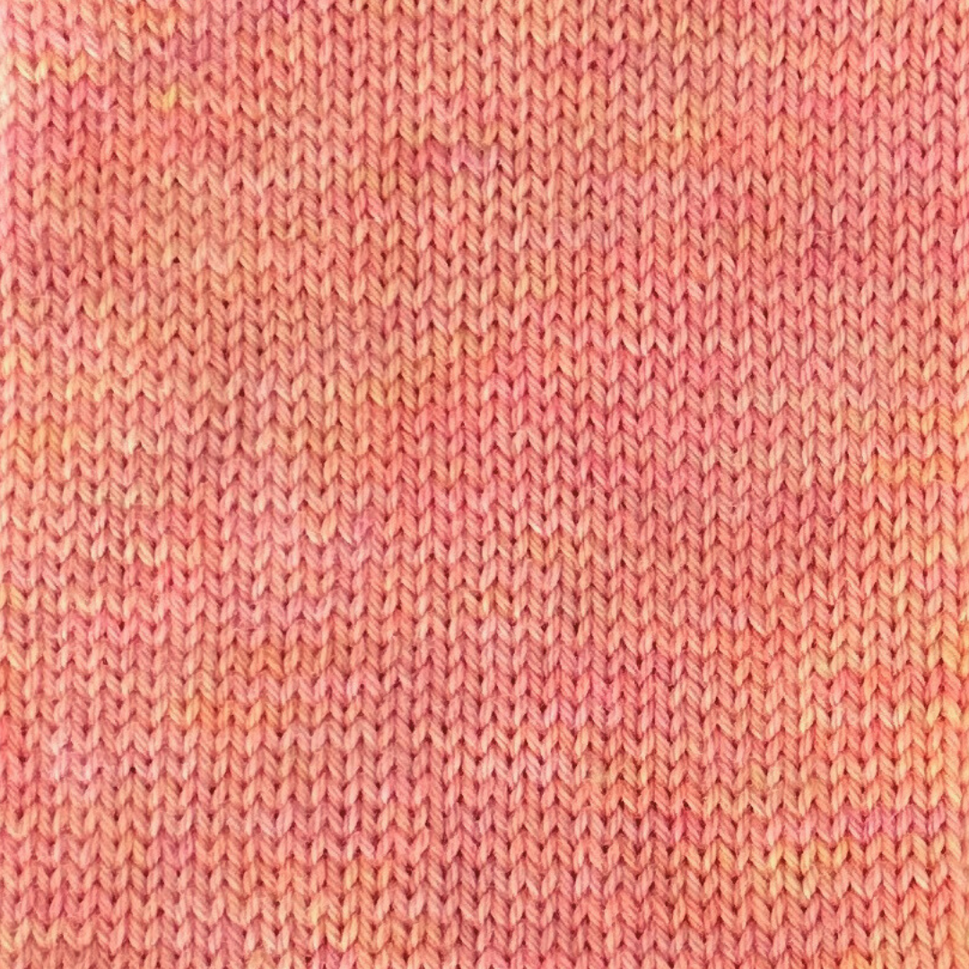 Rainbow Sherbet - A variegated hand dyed yarn