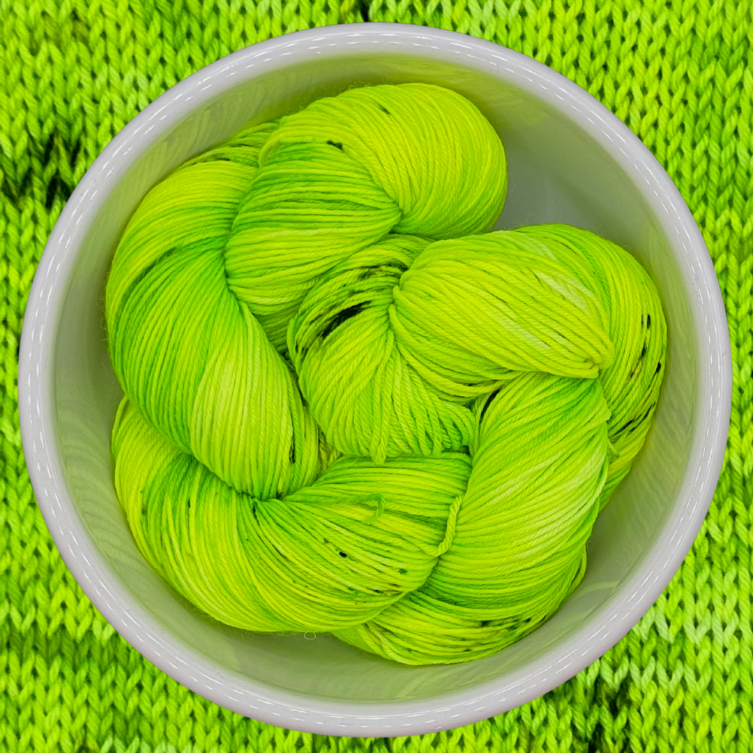 3 Skein Yarn Bundle - Green Frog