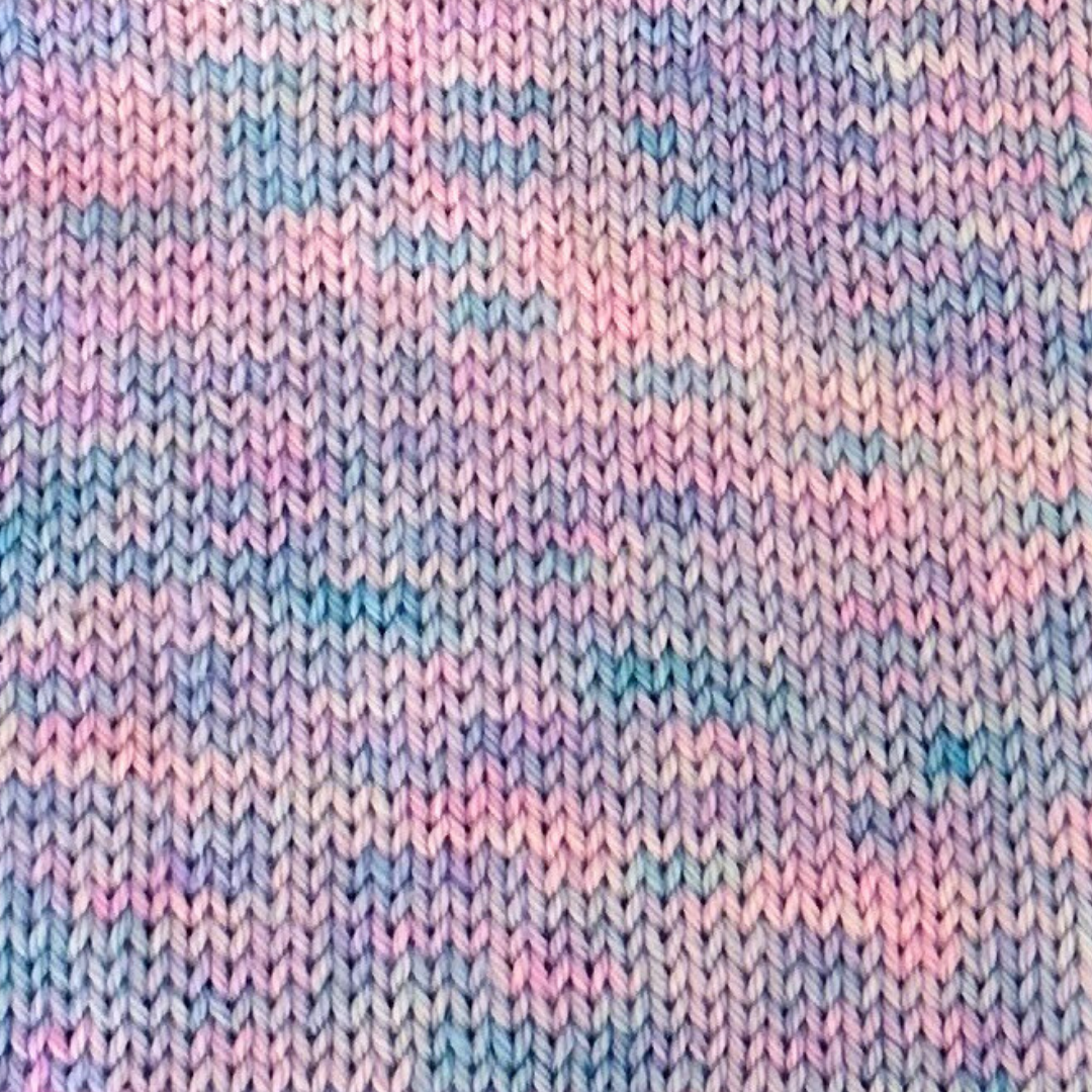 Cotton Candy - A variegated hand dyed yarn