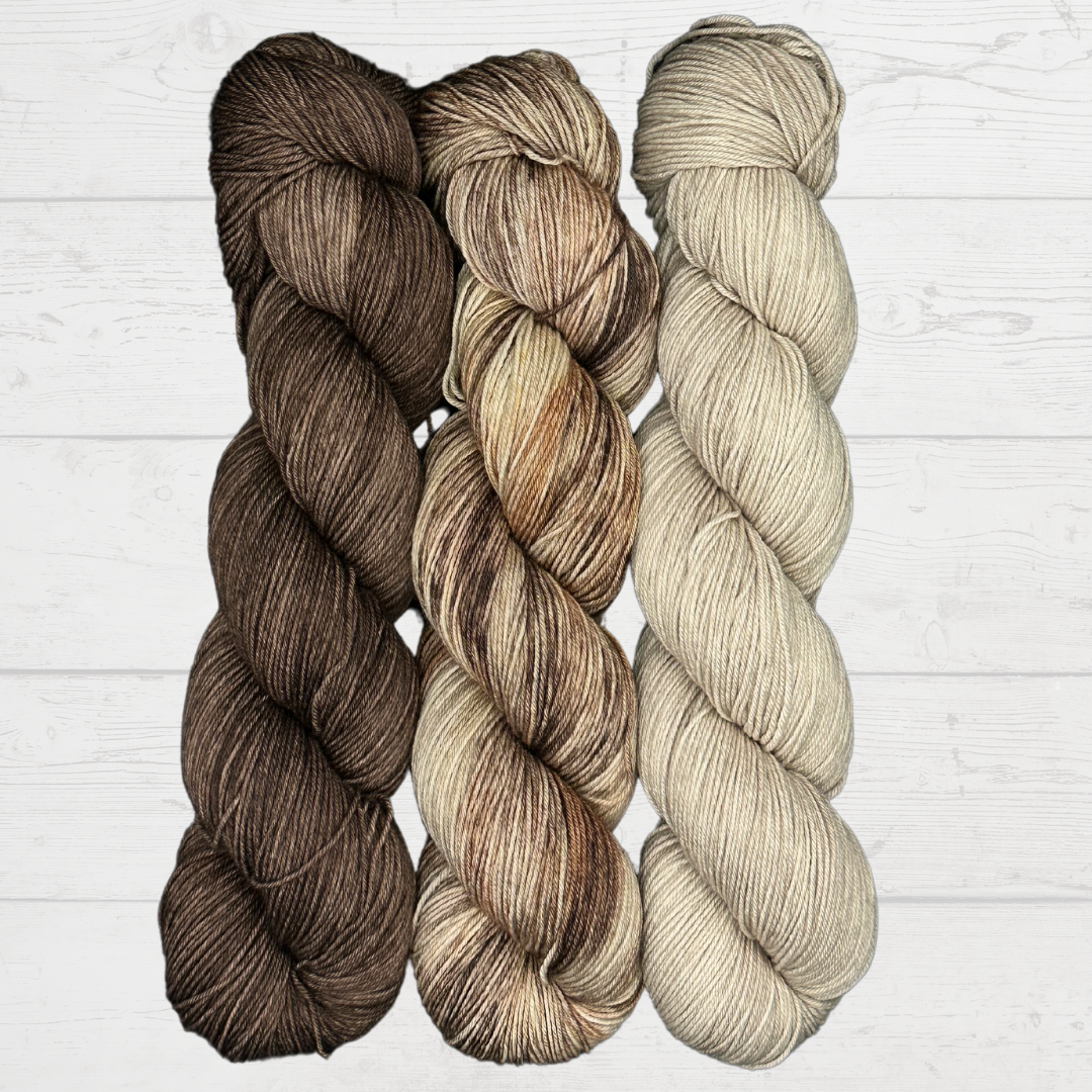 3 Skein Yarn Bundle - Potting Mix