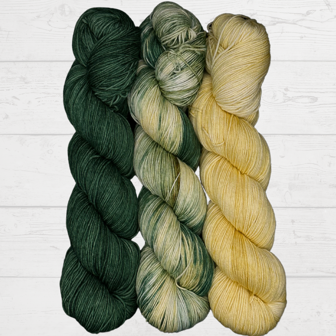 3 Skein Yarn Bundle - Meadow