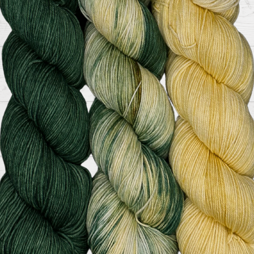 3 Skein Yarn Bundle - Meadow