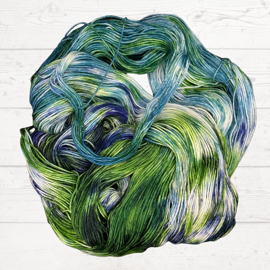 Yay, Team!!! - A variegated hand dyed yarn