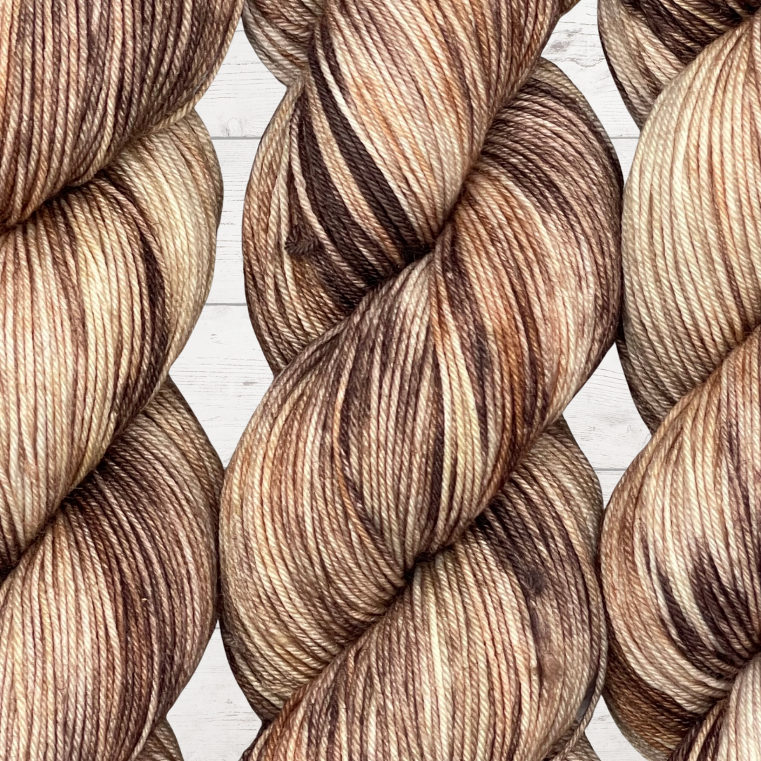 Potting Mix hand dyed yarn