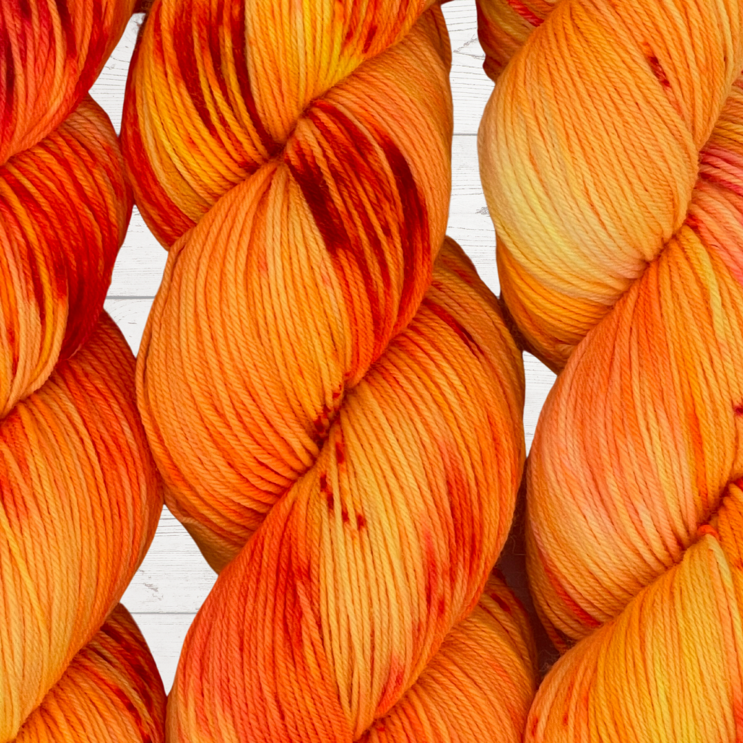 Gold Fish Variegated Colorway