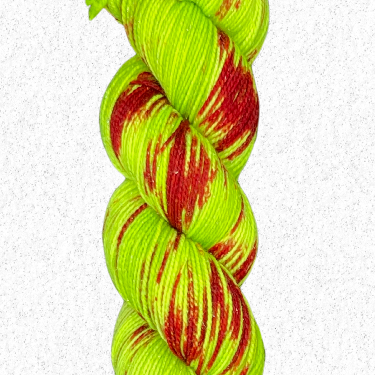 Mr. Grinch - A variegated hand dyed yarn