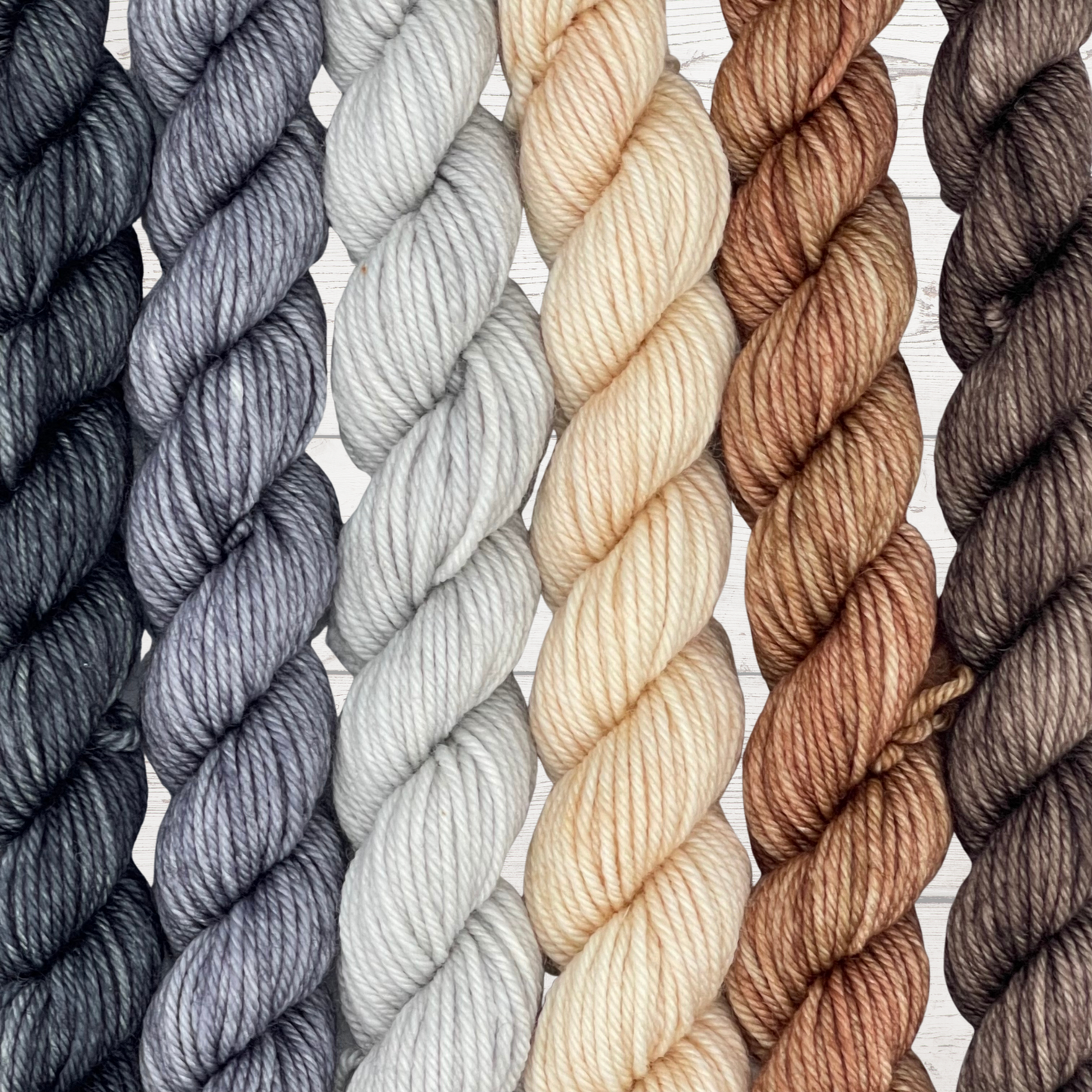 Neutrals mini skein set