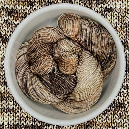 Potting Mix - A variegated hand dyed yarn