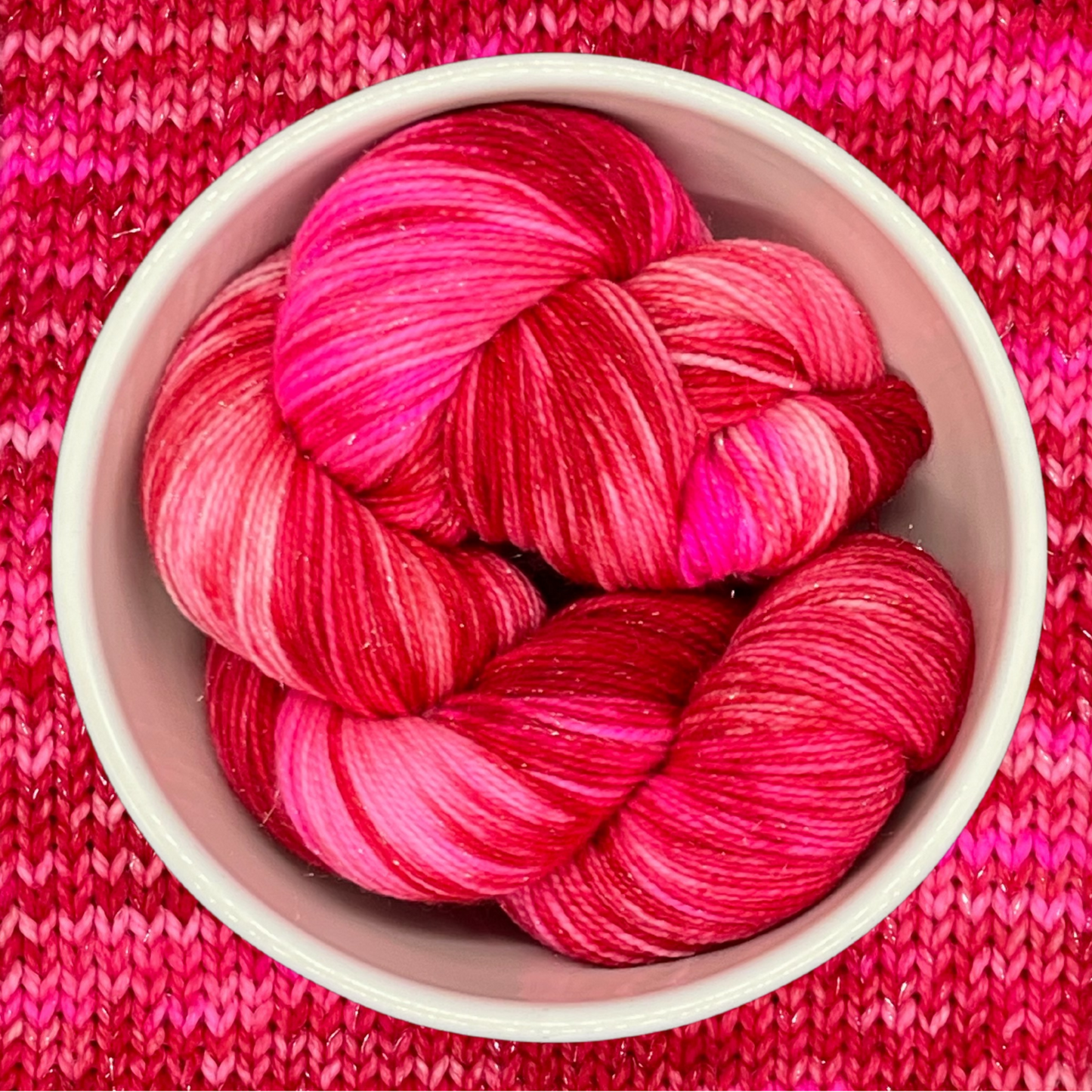 Peppermint Forest - A variegated hand dyed yarn