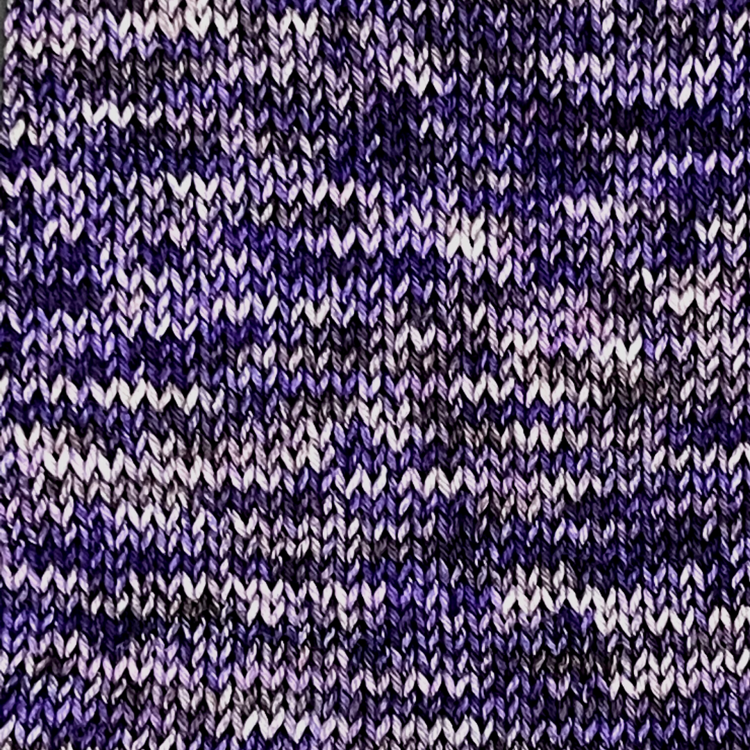 Concord Grape - A variegated hand dyed yarn