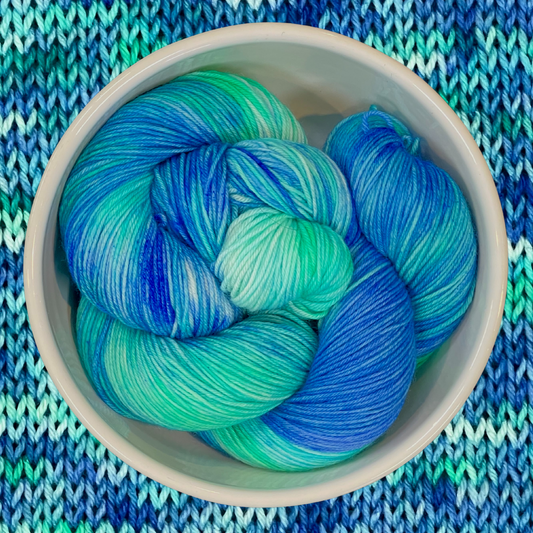 A World of Good - A variegated hand dyed yarn
