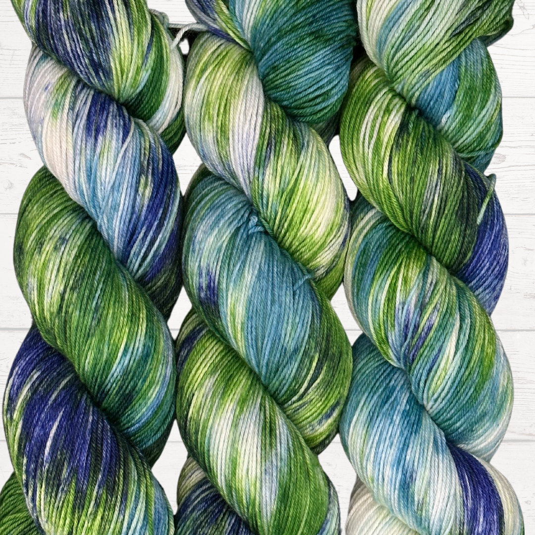 Yay, Team!!! - A variegated hand dyed yarn