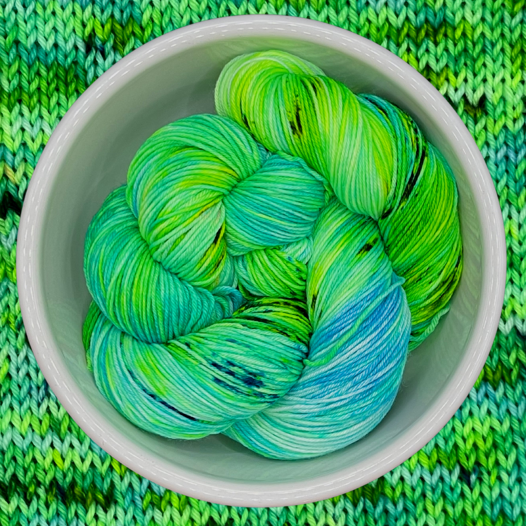 Caterpillar - A variegated hand dyed yarn