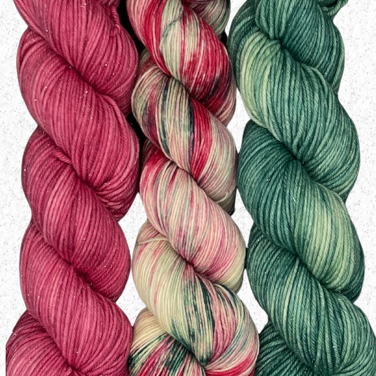 Victorian Christmas - A variegated hand dyed yarn