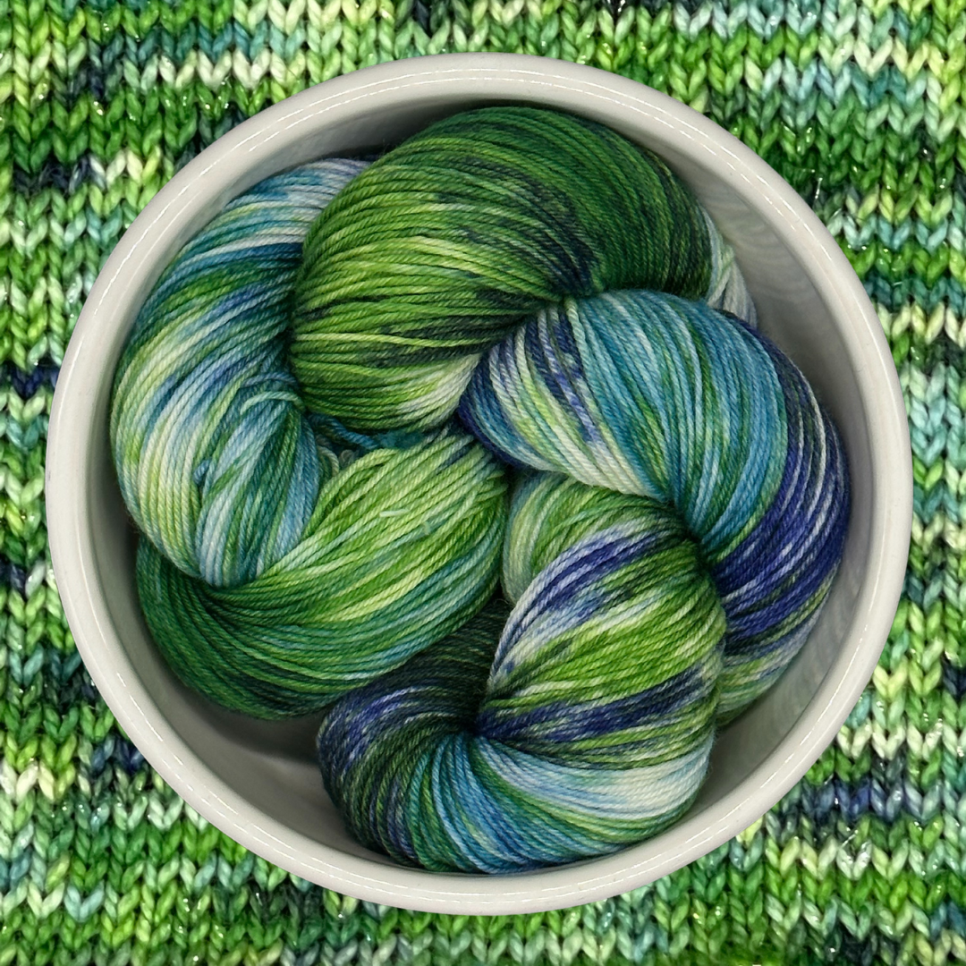 Yay, Team!!! - A variegated hand dyed yarn