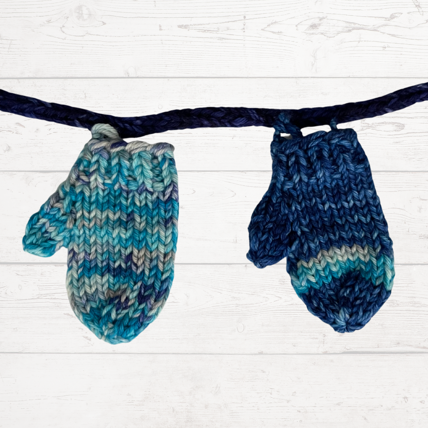Winter Wonderland - A variegated hand dyed yarn