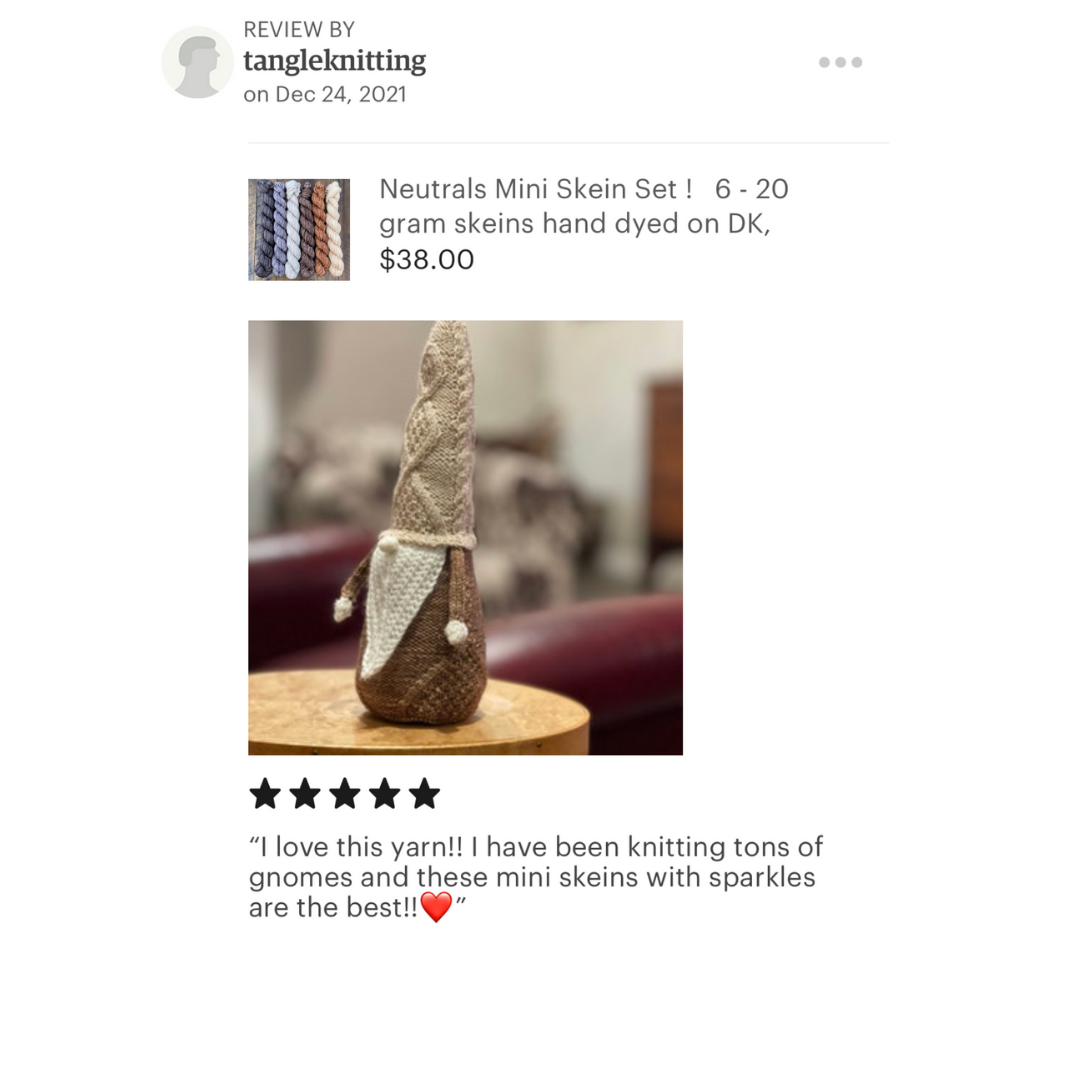 Etsy review neutrals