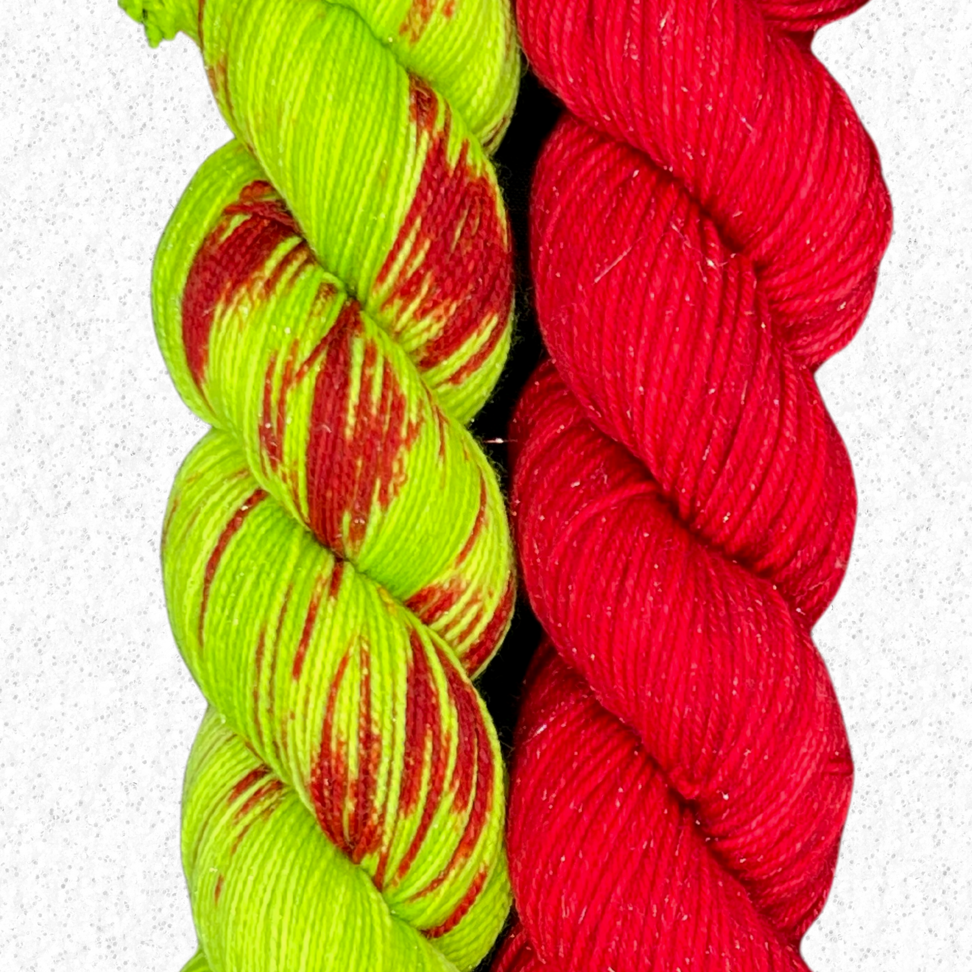 Simply Christmas - A variegated hand dyed yarn – Good Noodle Yarn Co