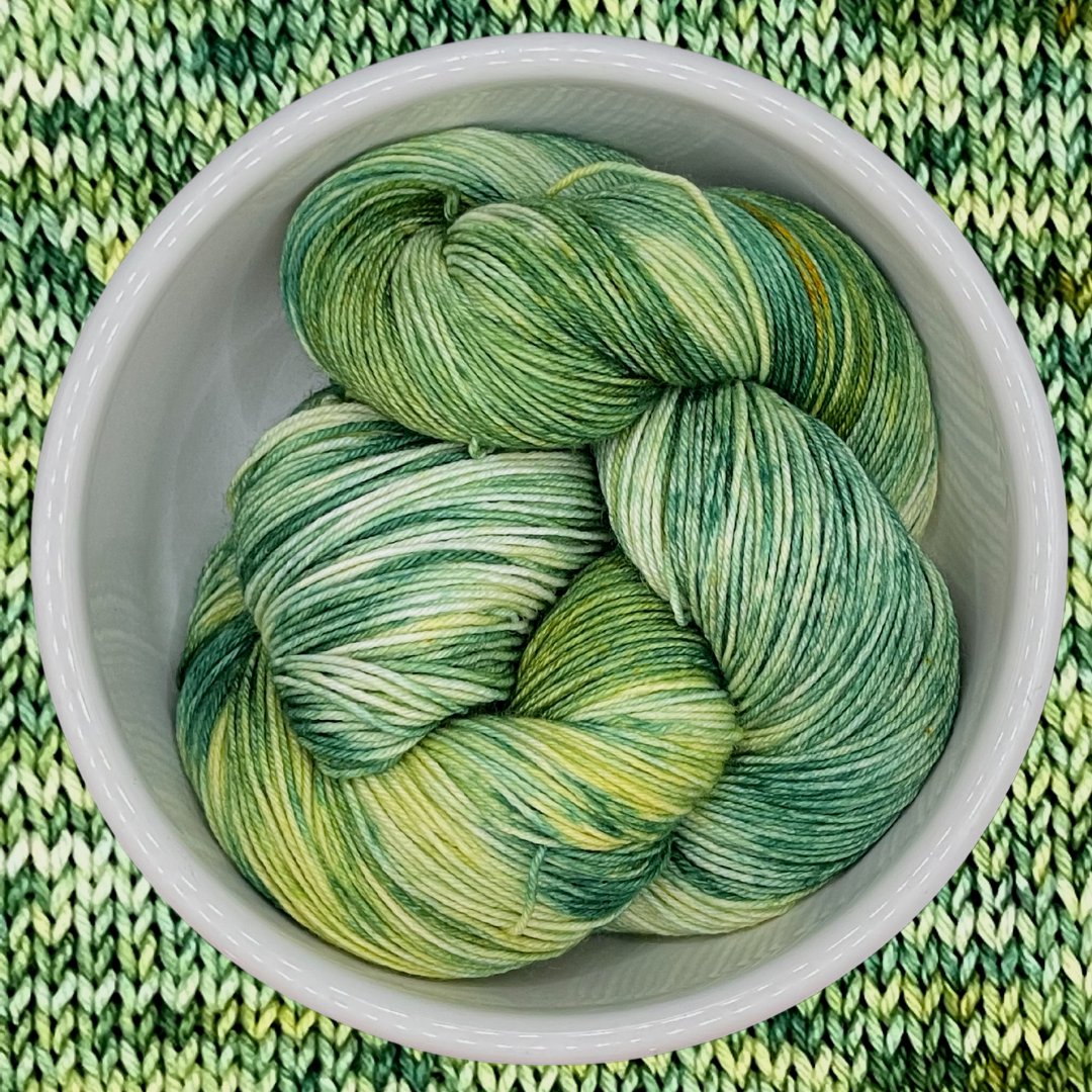 Meadow - A variegated hand dyed yarn